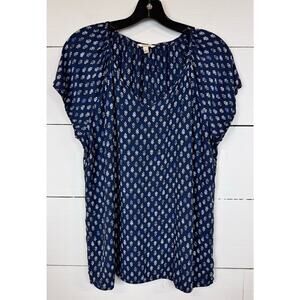 Sonoma Short Sleeve Blouse Women's Size Large